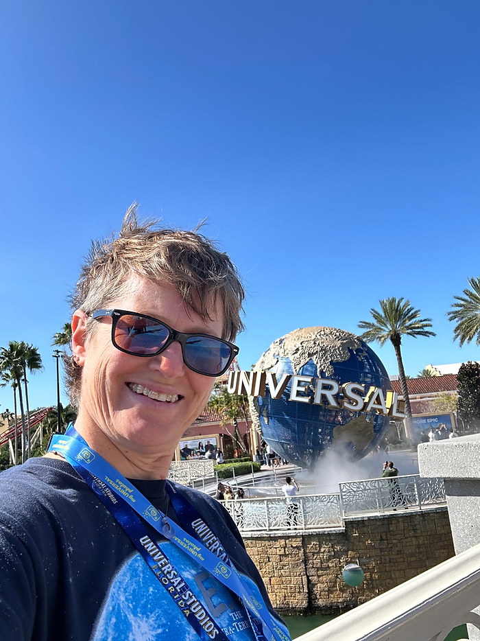Photo of Molly Booker at Universal Studios