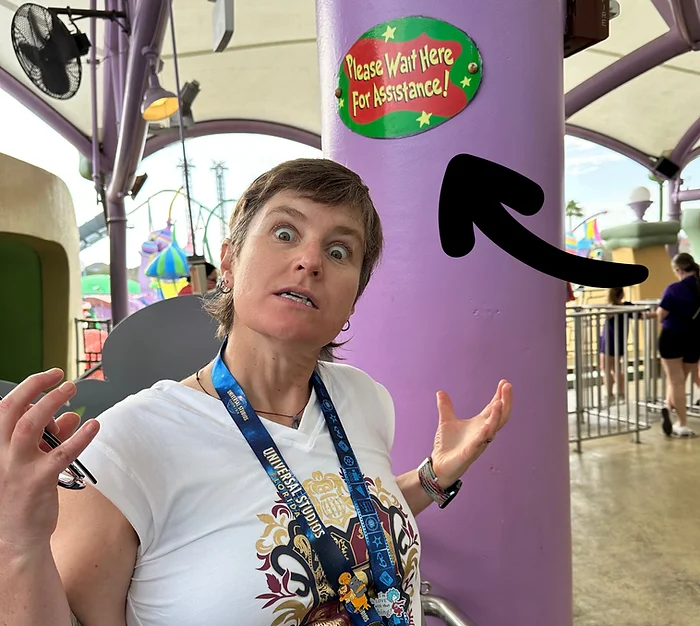 Photo of Molly Booker at Universal Studios