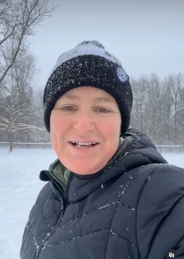 Photo of Molly Booker standing outside in the snow