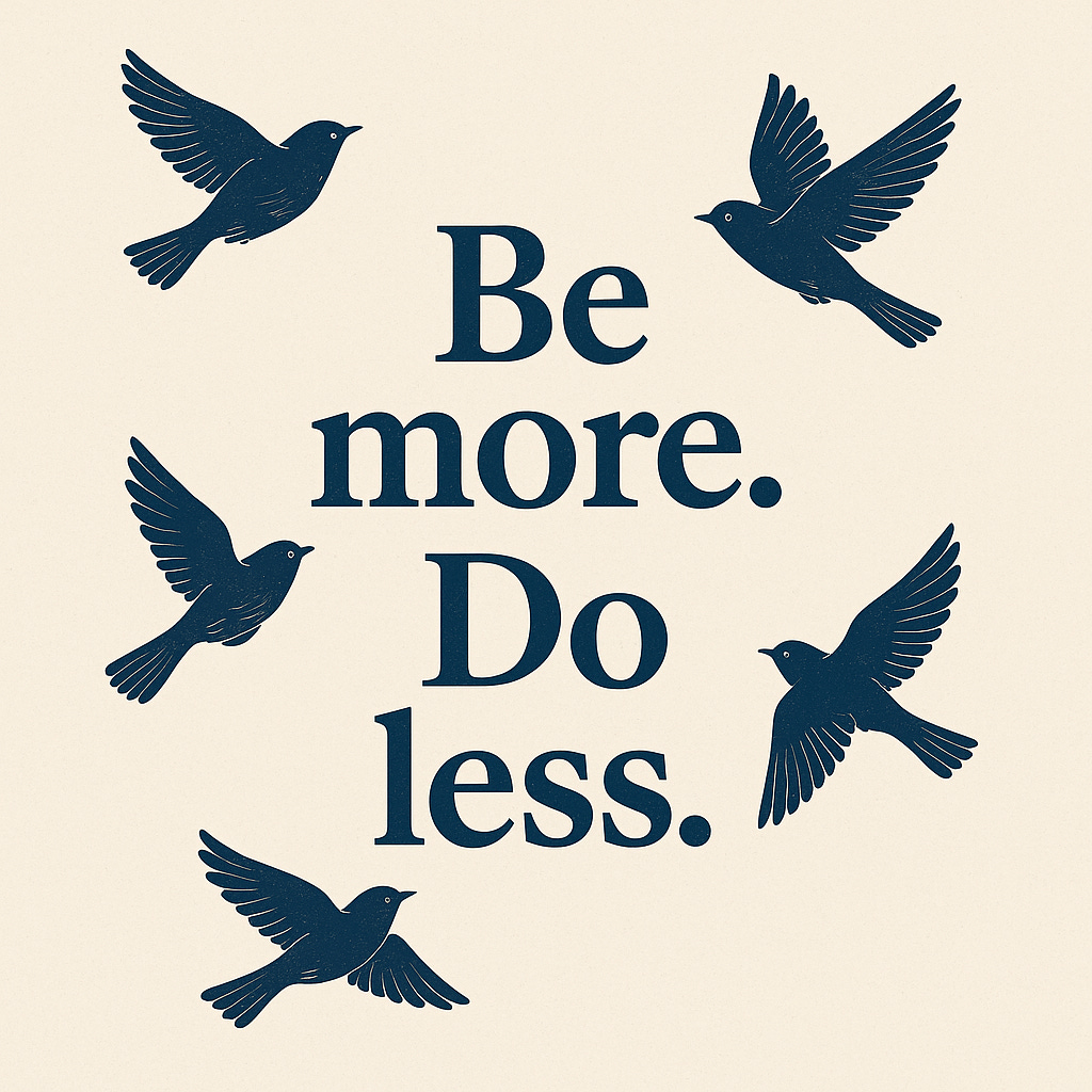 The Panic of Doing Nothing